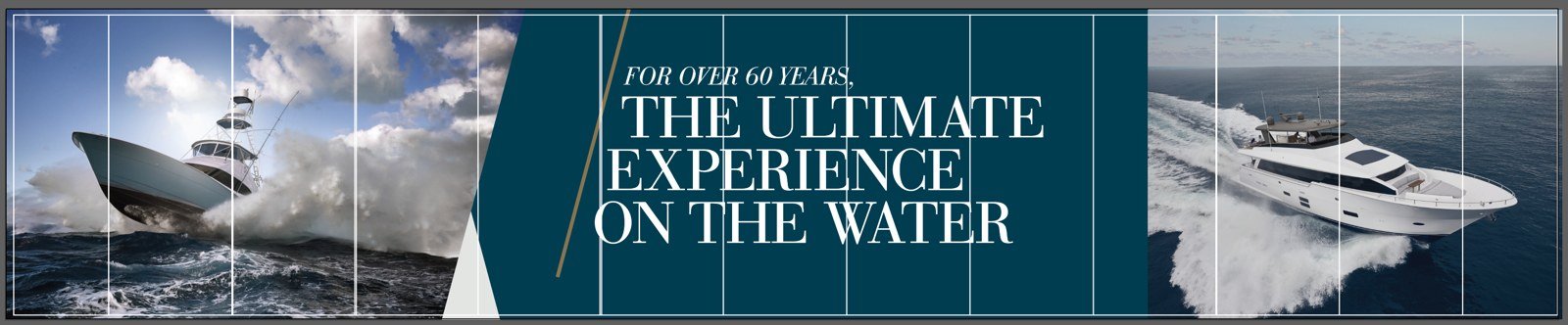 Hatteras Yachts wall panel design, The Ultimate Experience on the Water